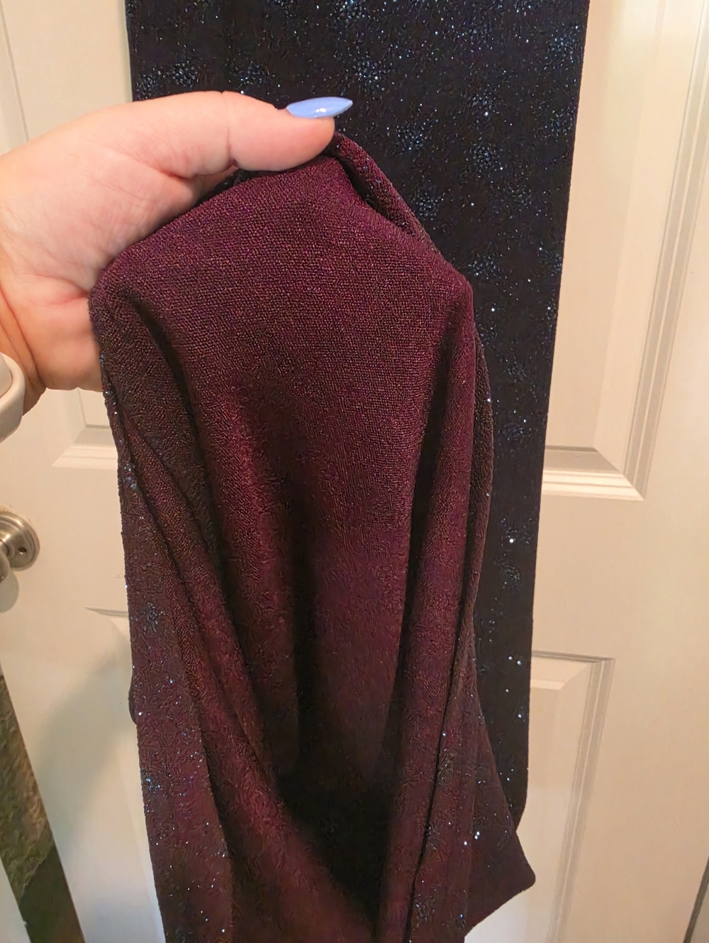 Vintage Ronnie Nicole Sparkle Star Formal Dress - Picture 7 of 8